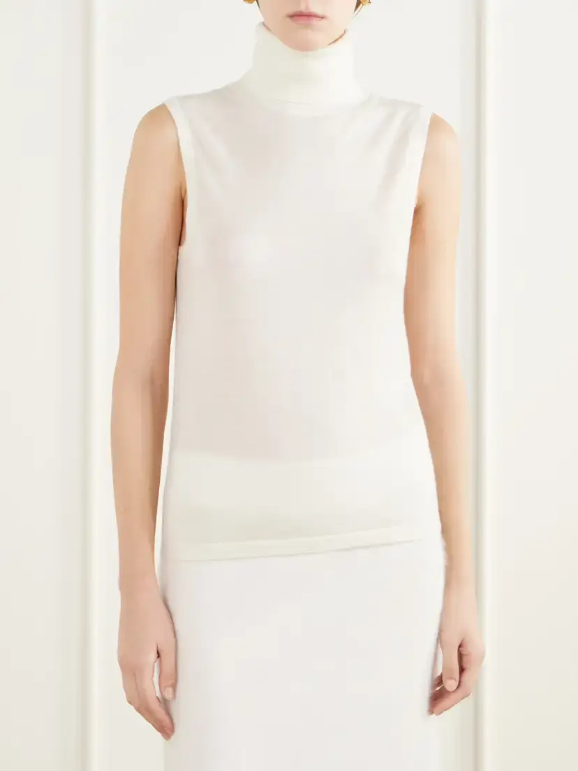 Lisa Yang Marelyn Cashmere Knitted Turtleneck Top | Thumbnail 3 Lisa Yang Marelyn Cashmere Knitted Turtleneck Top | Thumbnail 3