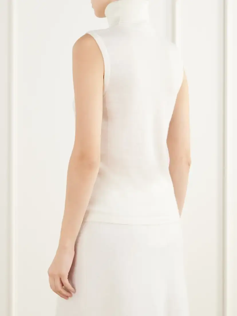 Lisa Yang Marelyn Cashmere Knitted Turtleneck Top | Thumbnail 4 Lisa Yang Marelyn Cashmere Knitted Turtleneck Top | Thumbnail 4