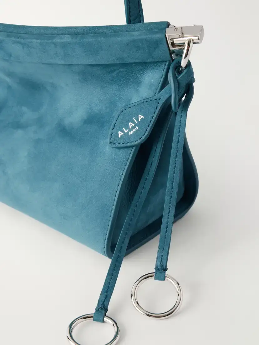 Alaïa Click Medium Nubuck Shoulder Bag | Thumbnail 4 Alaïa Click Medium Nubuck Shoulder Bag | Thumbnail 4