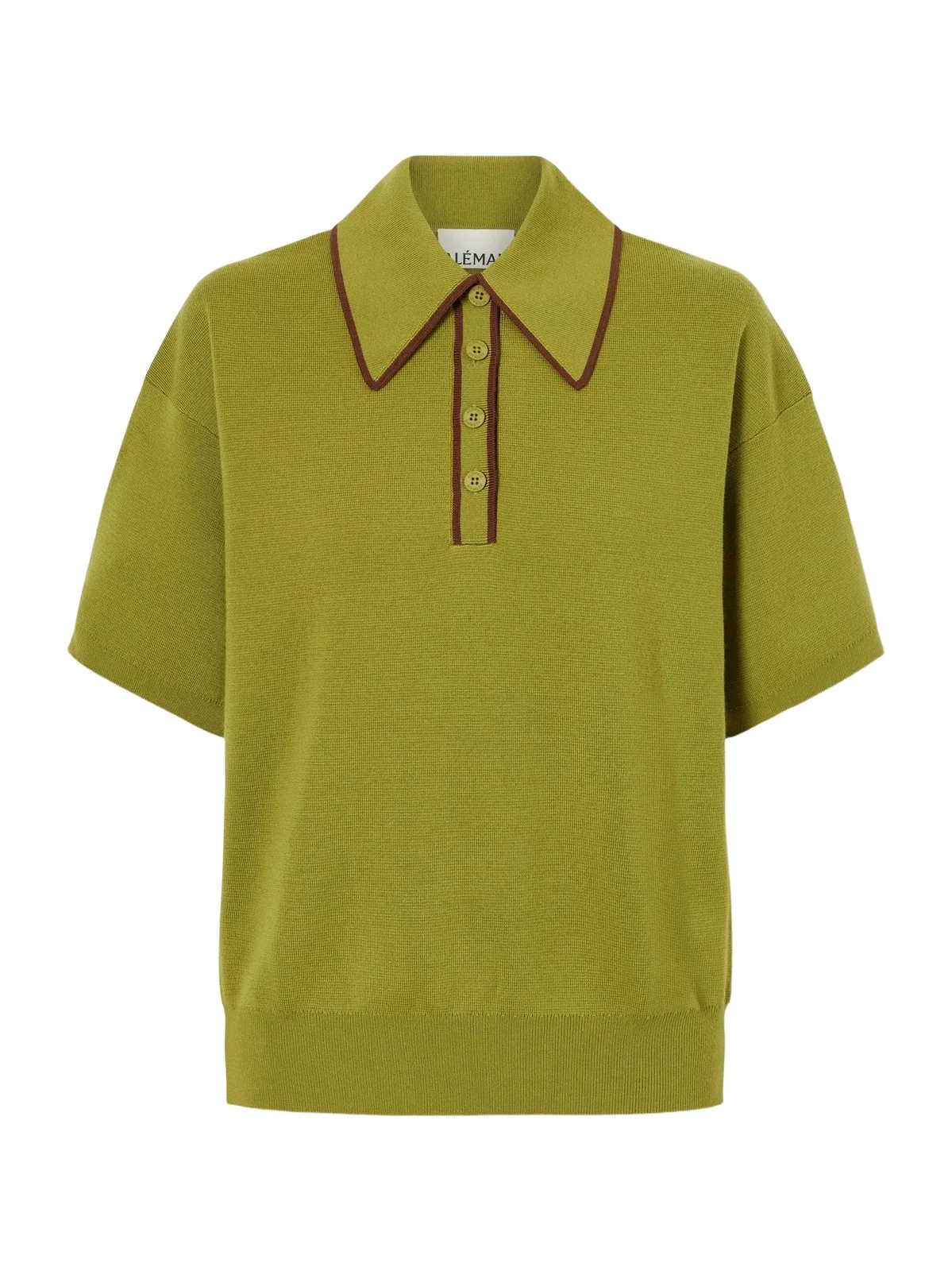Valentina Merino Wool-piqué Polo Shirt Valentina Merino Wool-piqué Polo Shirt