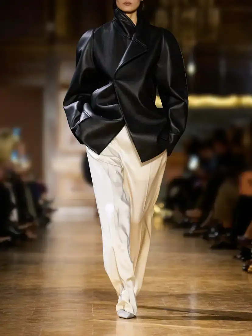 Victoria Beckham Double-breasted Leather Jacket | Thumbnail 6 Victoria Beckham Double-breasted Leather Jacket | Thumbnail 6