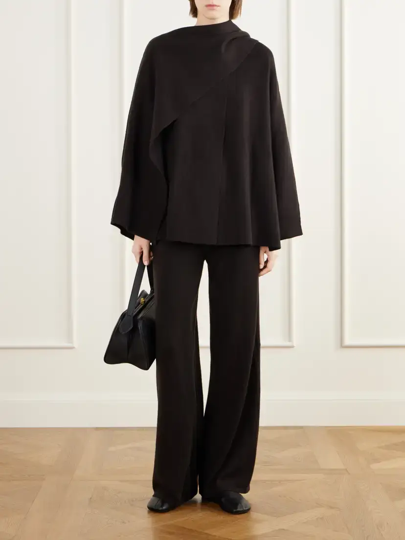 Lisa Yang Nessa Scarf-detailed Double-faced Cashmere Coat | Thumbnail 2 Lisa Yang Nessa Scarf-detailed Double-faced Cashmere Coat | Thumbnail 2