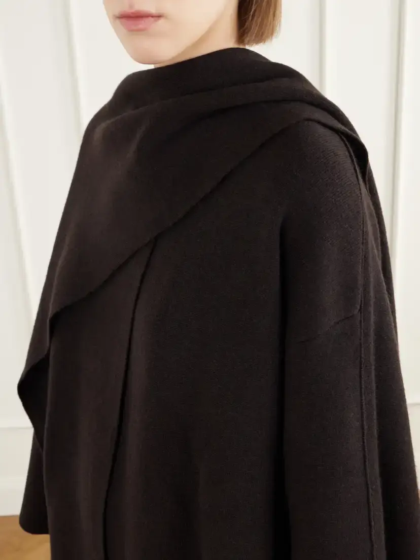 Lisa Yang Nessa Scarf-detailed Double-faced Cashmere Coat | Thumbnail 5 Lisa Yang Nessa Scarf-detailed Double-faced Cashmere Coat | Thumbnail 5
