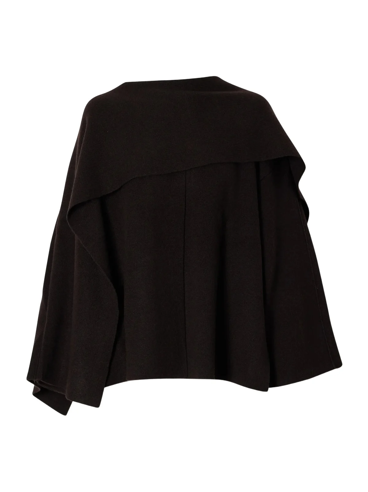 Nessa Scarf-detailed Double-faced Cashmere Coat