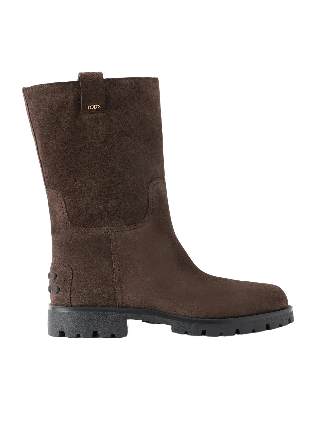Gomma 31 Logo-appliquéd Suede Ankle Boots Gomma 31 Logo-appliquéd Suede Ankle Boots