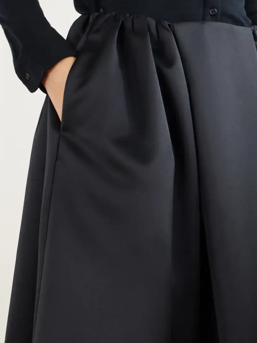 BERNADETTE Callum Taffeta Maxi Skirt | Thumbnail 5
