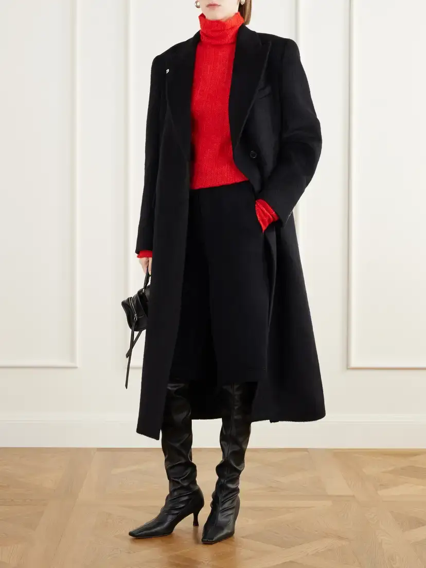 Lisa Yang Emiliana Ribbed Cashmere And Silk-blend Turtleneck Sweater | Thumbnail 2 Lisa Yang Emiliana Ribbed Cashmere And Silk-blend Turtleneck Sweater | Thumbnail 2