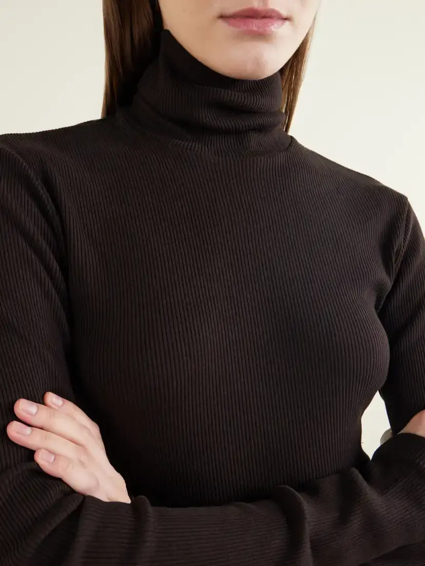 Citizens of Humanity Caradene Ribbed Stretch Organic Cotton And Lyocell-blend Jersey Top | Thumbnail 5 Citizens of Humanity Caradene Ribbed Stretch Organic Cotton And Lyocell-blend Jersey Top | Thumbnail 5