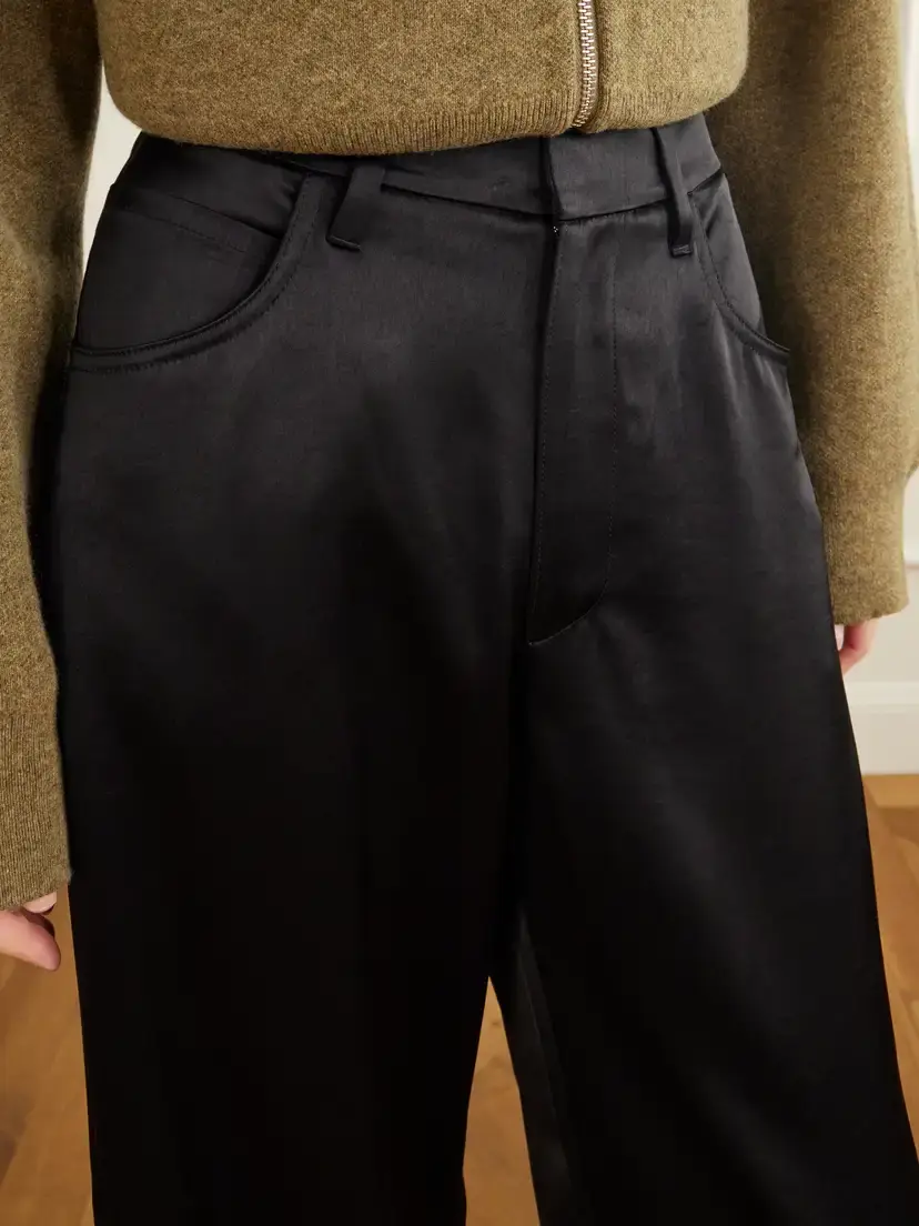 Citizens of Humanity Brynn Crinkled-satin Wide-leg Pants | Thumbnail 5 Citizens of Humanity Brynn Crinkled-satin Wide-leg Pants | Thumbnail 5