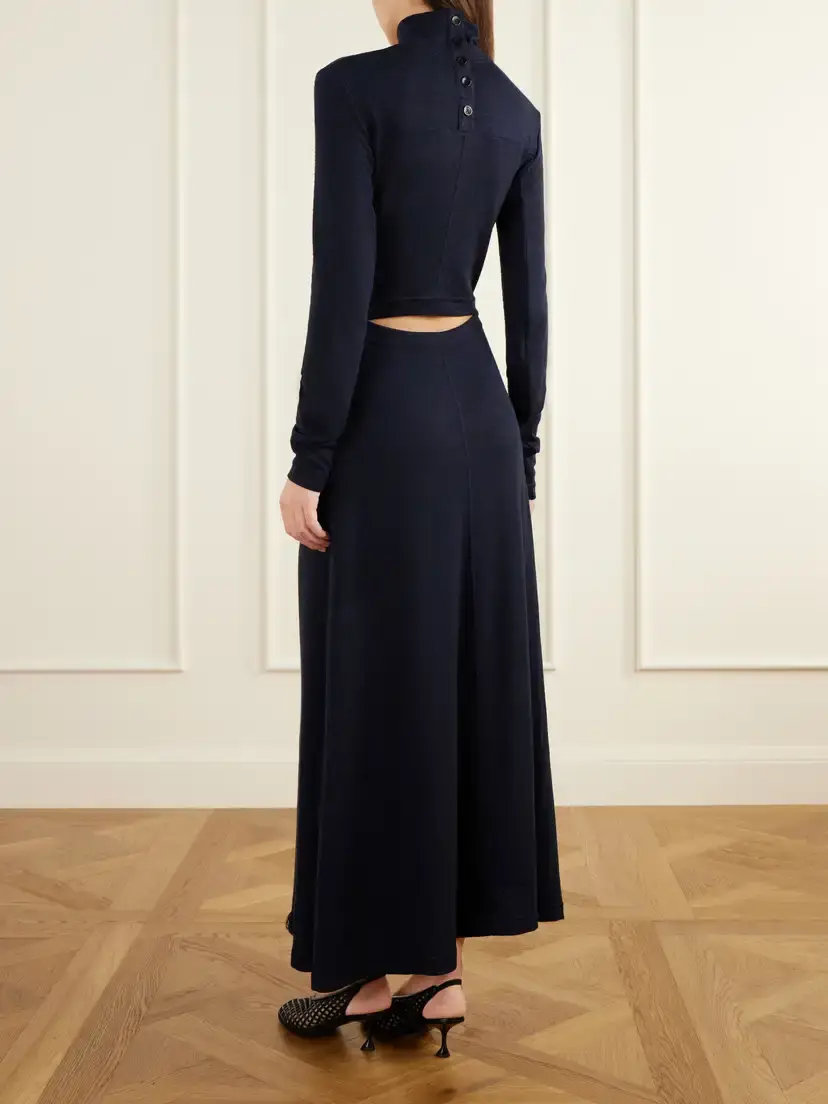 Proenza Schouler White Label Jayne Stretch-jersey Midi Dress | Thumbnail 3