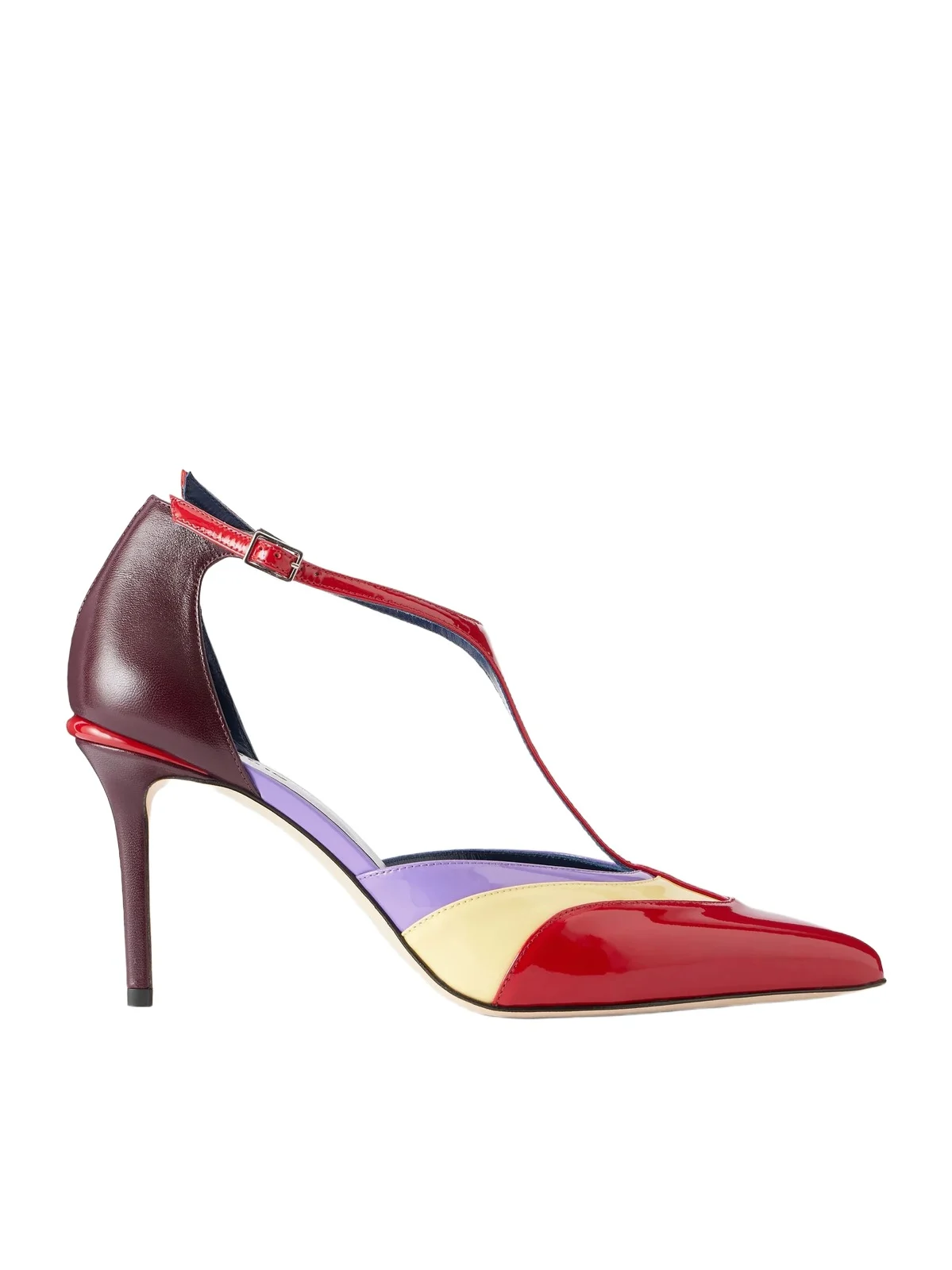 Rabanne Color-block Patent-leather Pumps