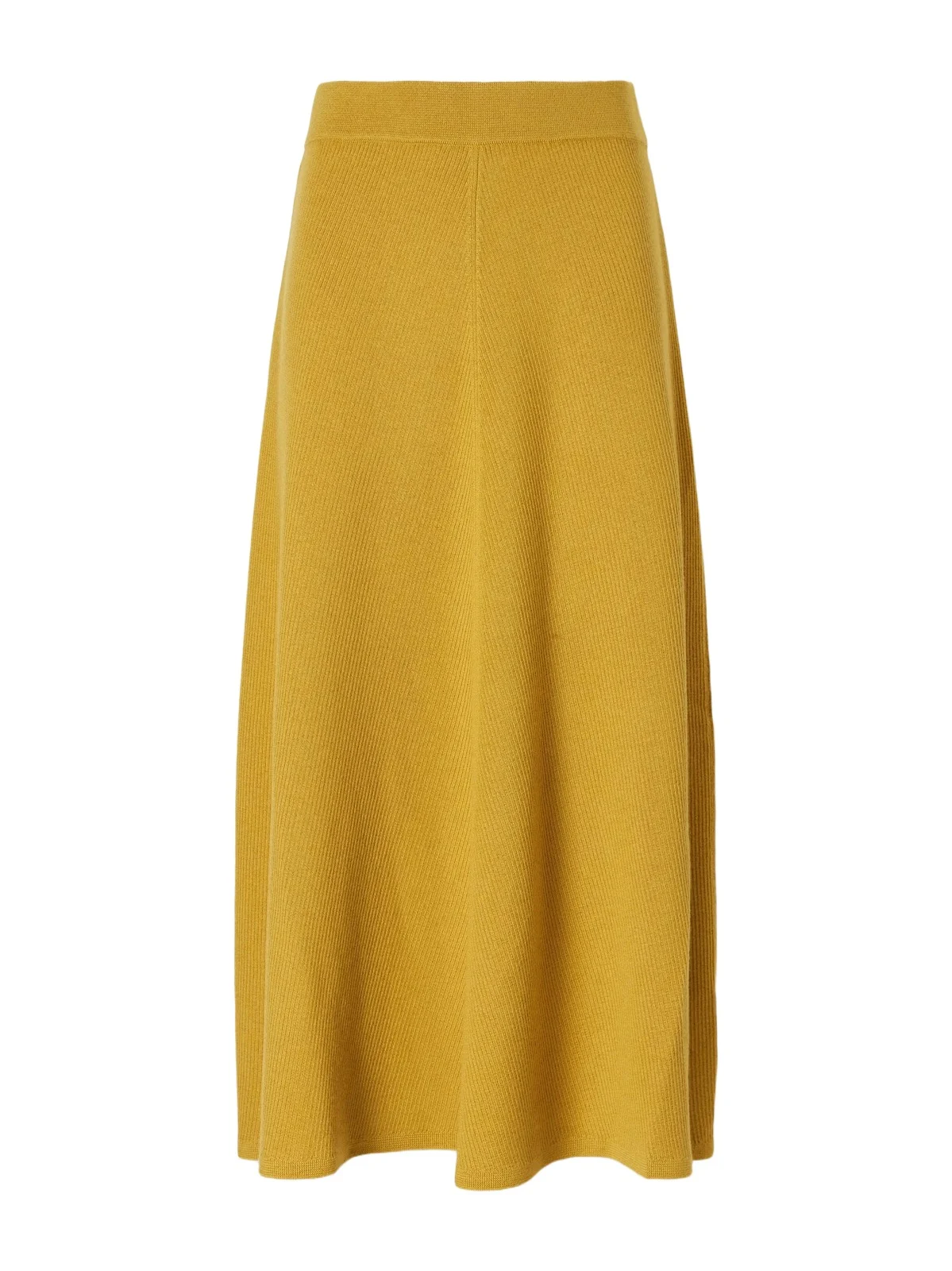 Emilia Wickstead Dorian Ribbed-knit Wool Midi Skirt