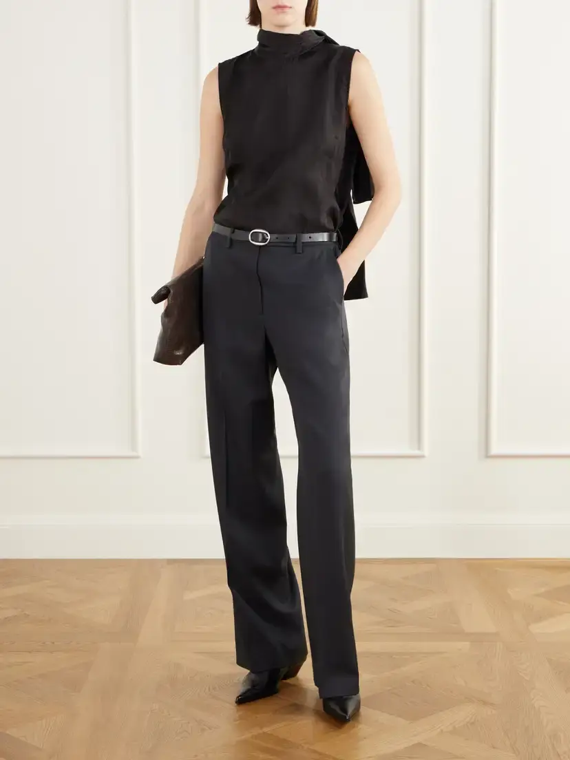 Our Legacy Slight Wool-crepe Straight-leg Pants | Thumbnail 2