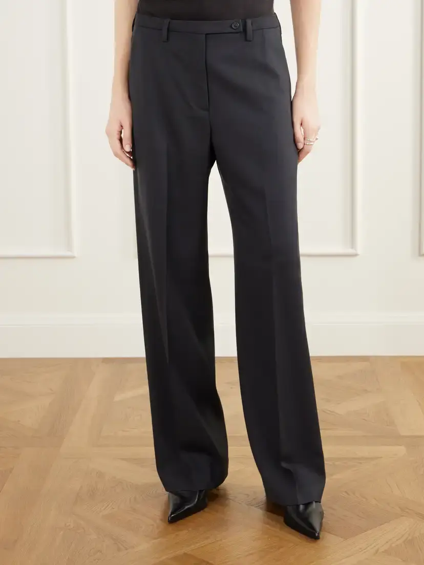 Our Legacy Slight Wool-crepe Straight-leg Pants | Thumbnail 3