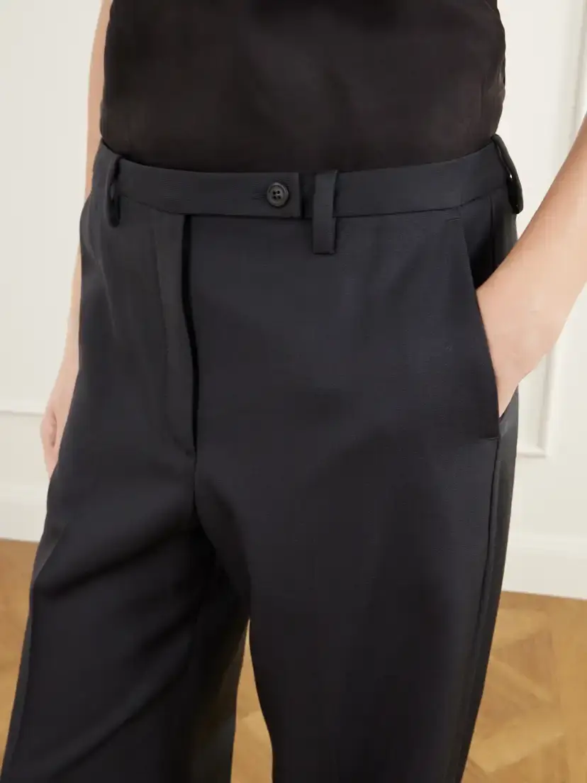 Our Legacy Slight Wool-crepe Straight-leg Pants | Thumbnail 5