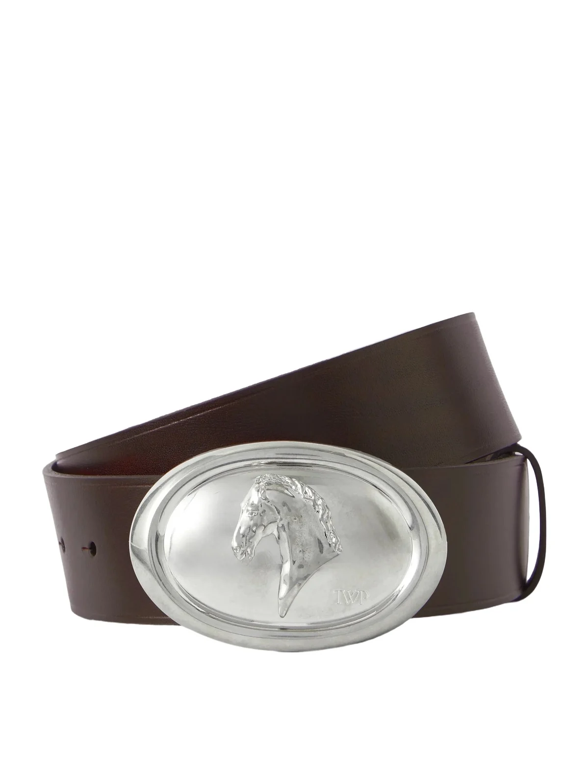 TWP Buckle Bunny Leather Belt