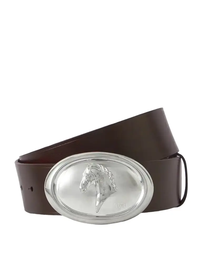 Buckle Bunny Leather Belt