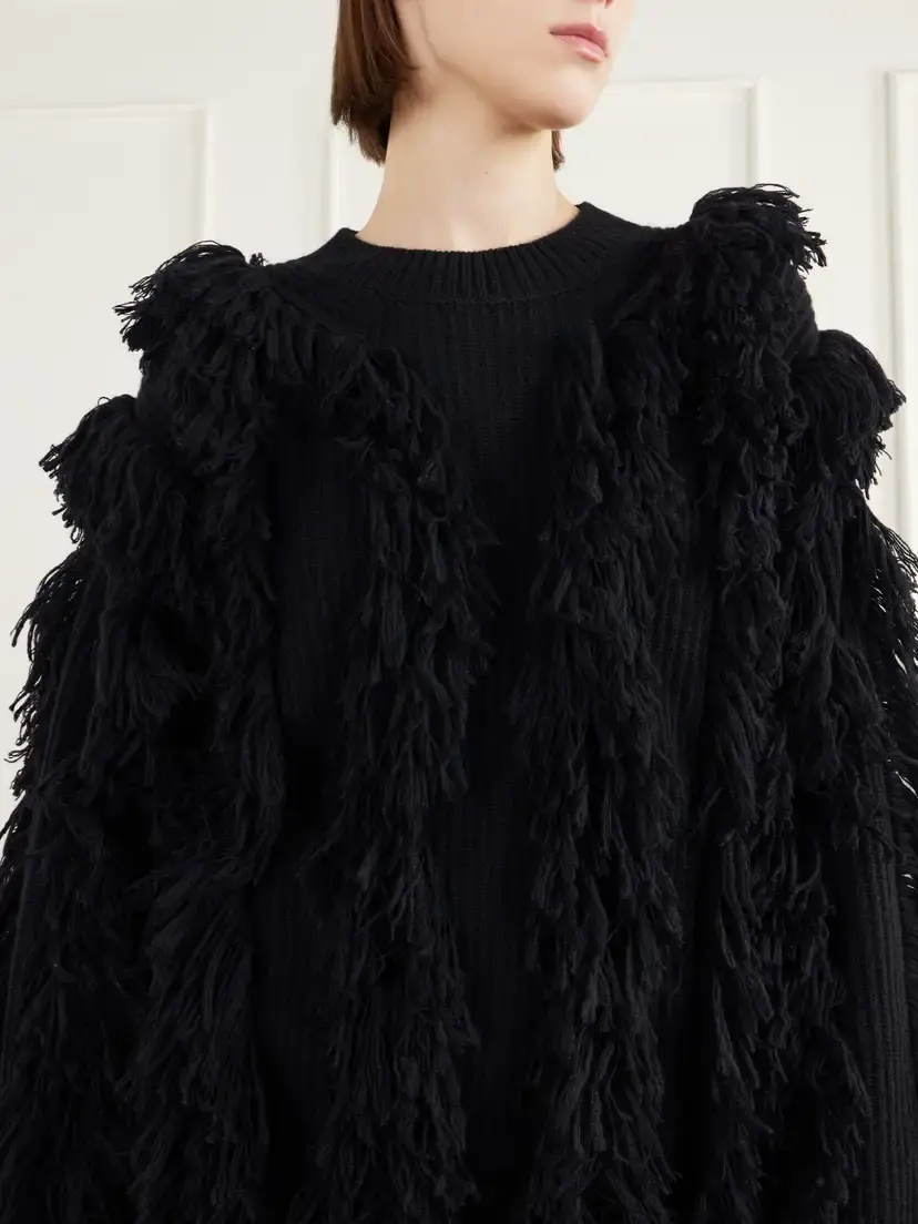 Lisa Yang Kiri Fringed Cashmere Sweater | Thumbnail 5 Lisa Yang Kiri Fringed Cashmere Sweater | Thumbnail 5