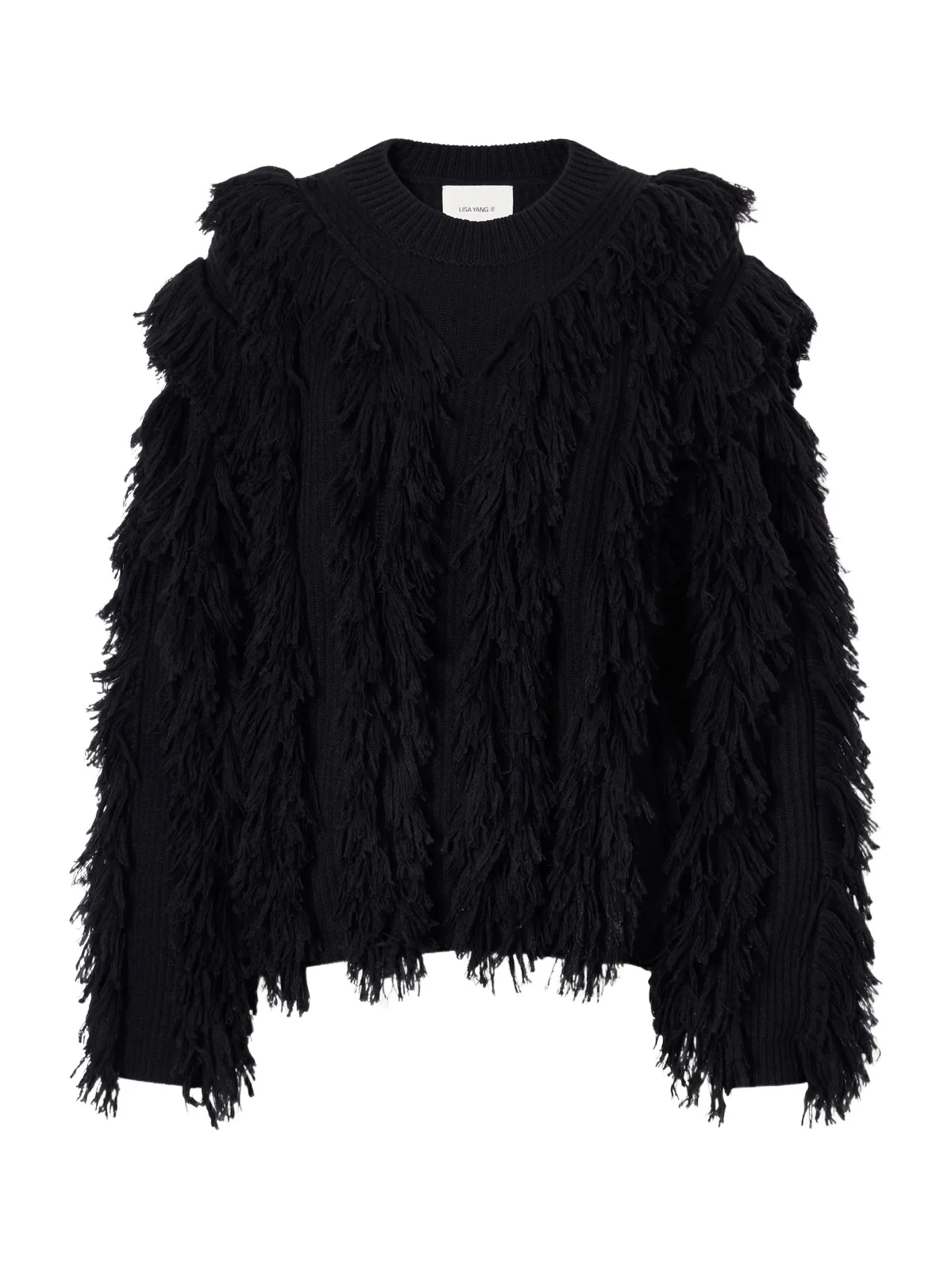 Lisa Yang Kiri Fringed Cashmere Sweater