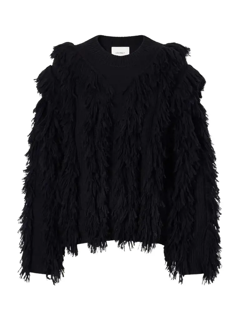 Kiri Fringed Cashmere Sweater Kiri Fringed Cashmere Sweater