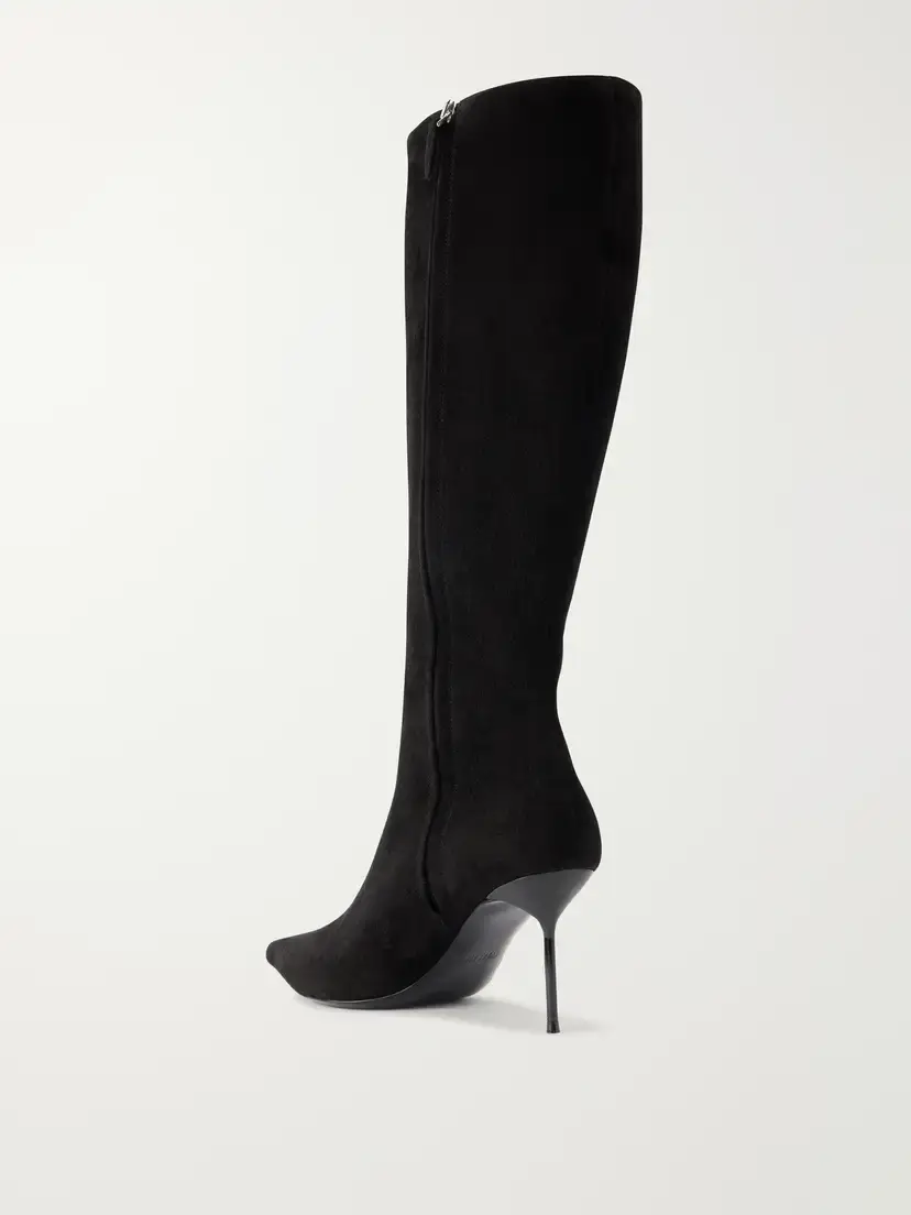 Paris Texas Lidia 70 Suede Knee Boots | Thumbnail 3 Paris Texas Lidia 70 Suede Knee Boots | Thumbnail 3