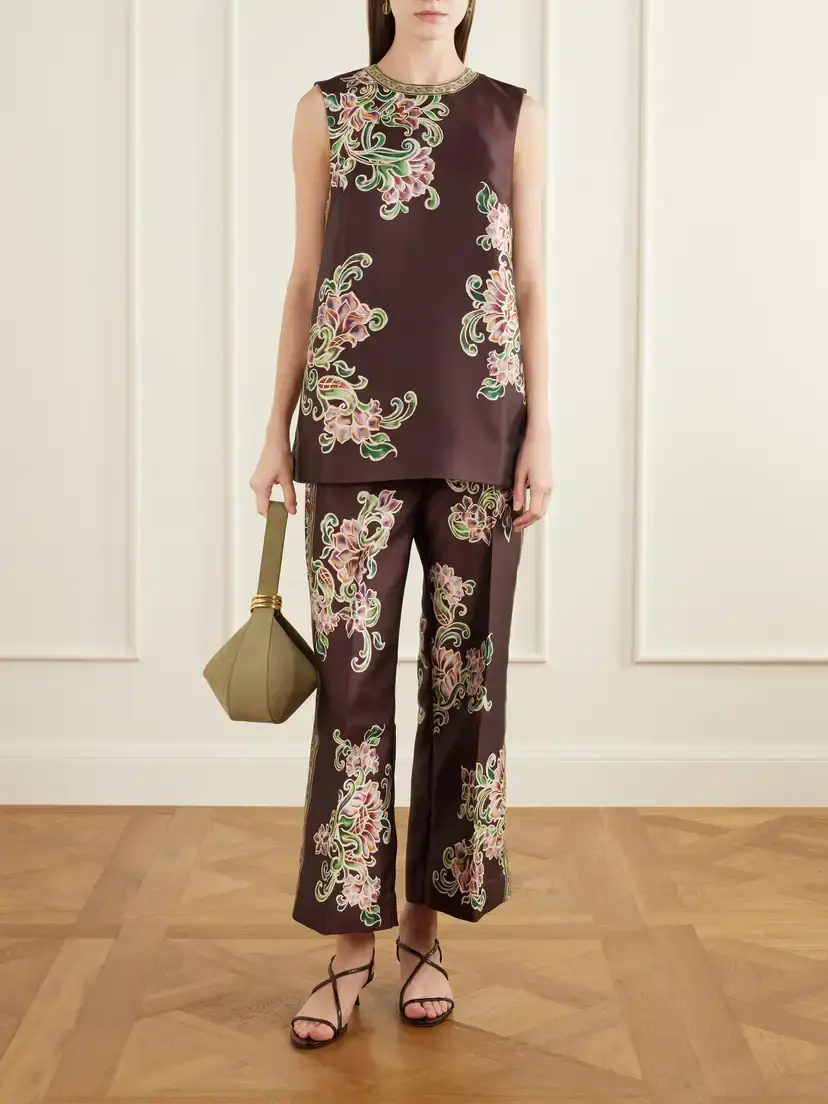 ALÉMAIS Josie Floral-print Twill Tunic | Thumbnail 2 ALÉMAIS Josie Floral-print Twill Tunic | Thumbnail 2