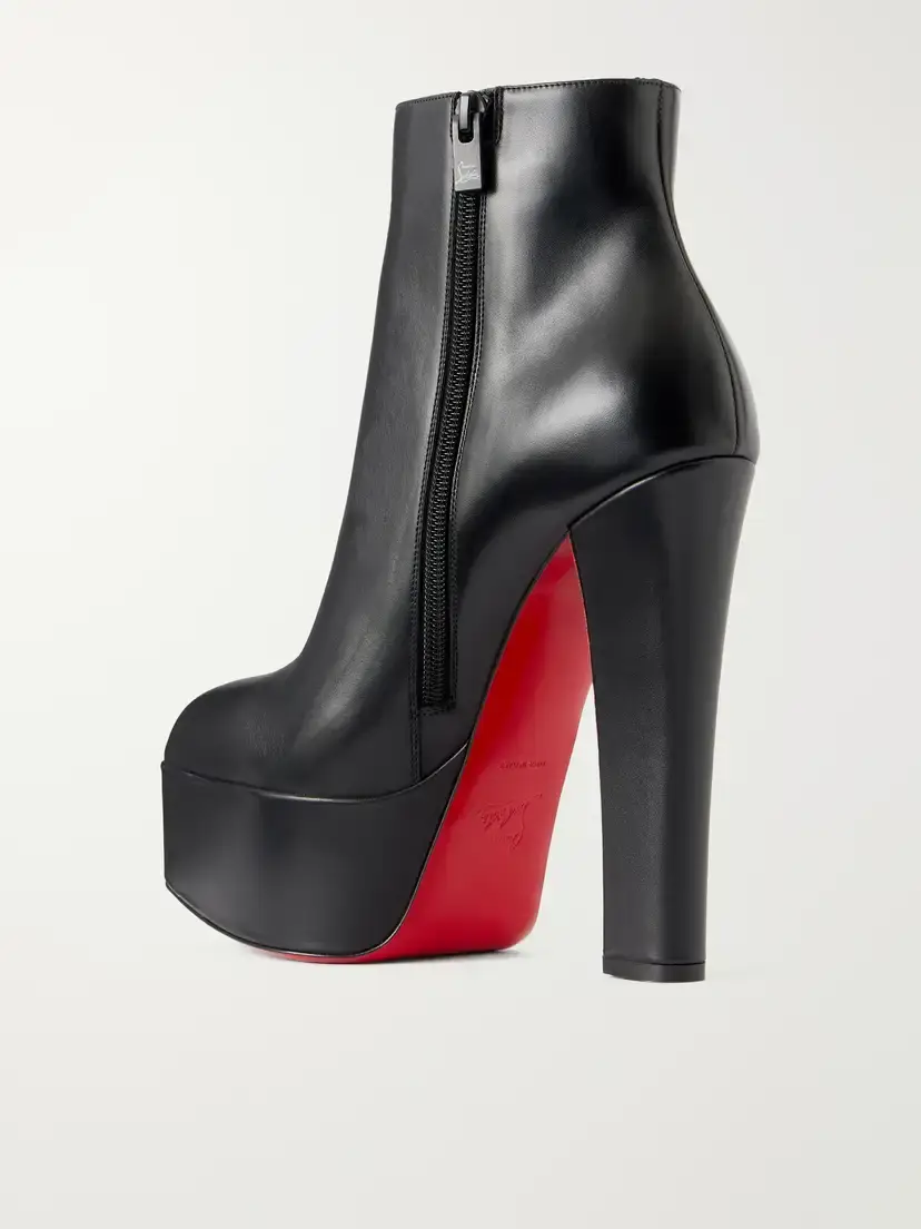 Christian Louboutin Jenna 150 Leather Ankle Boots | Thumbnail 3 Christian Louboutin Jenna 150 Leather Ankle Boots | Thumbnail 3