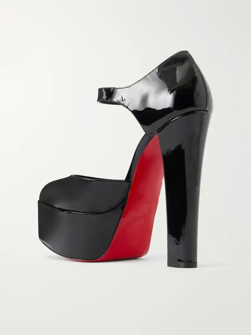 Christian Louboutin Jenna 150 Patent-leather Mary Jane Pumps | Thumbnail 3 Christian Louboutin Jenna 150 Patent-leather Mary Jane Pumps | Thumbnail 3