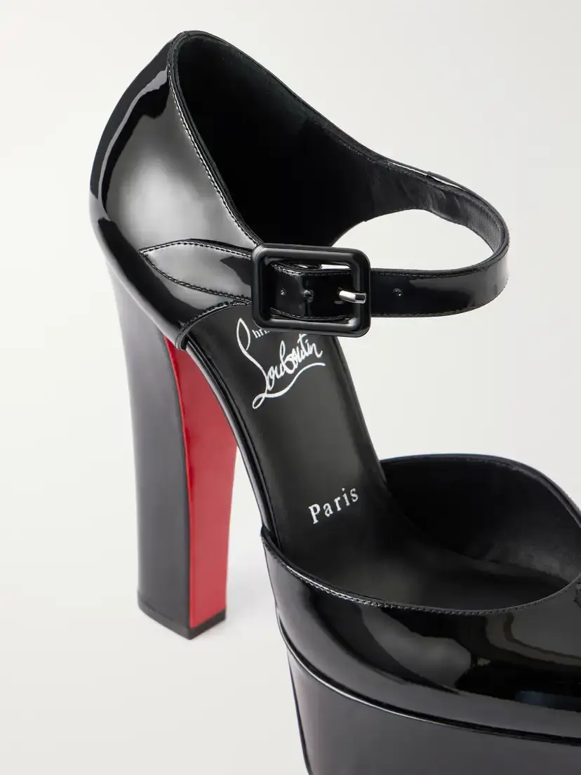 Christian Louboutin Jenna 150 Patent-leather Mary Jane Pumps | Thumbnail 5 Christian Louboutin Jenna 150 Patent-leather Mary Jane Pumps | Thumbnail 5