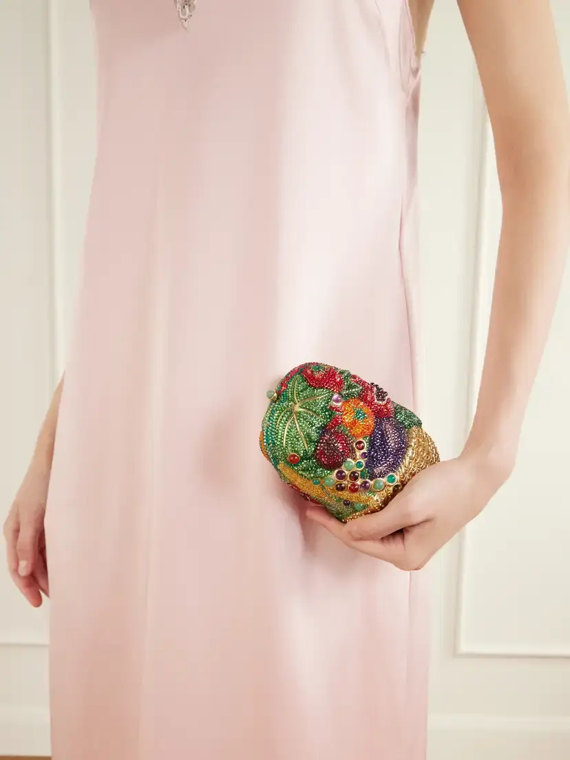 Judith Leiber Couture Farm Fresh Crystal-embellished Clutch | Thumbnail 2 Judith Leiber Couture Farm Fresh Crystal-embellished Clutch | Thumbnail 2