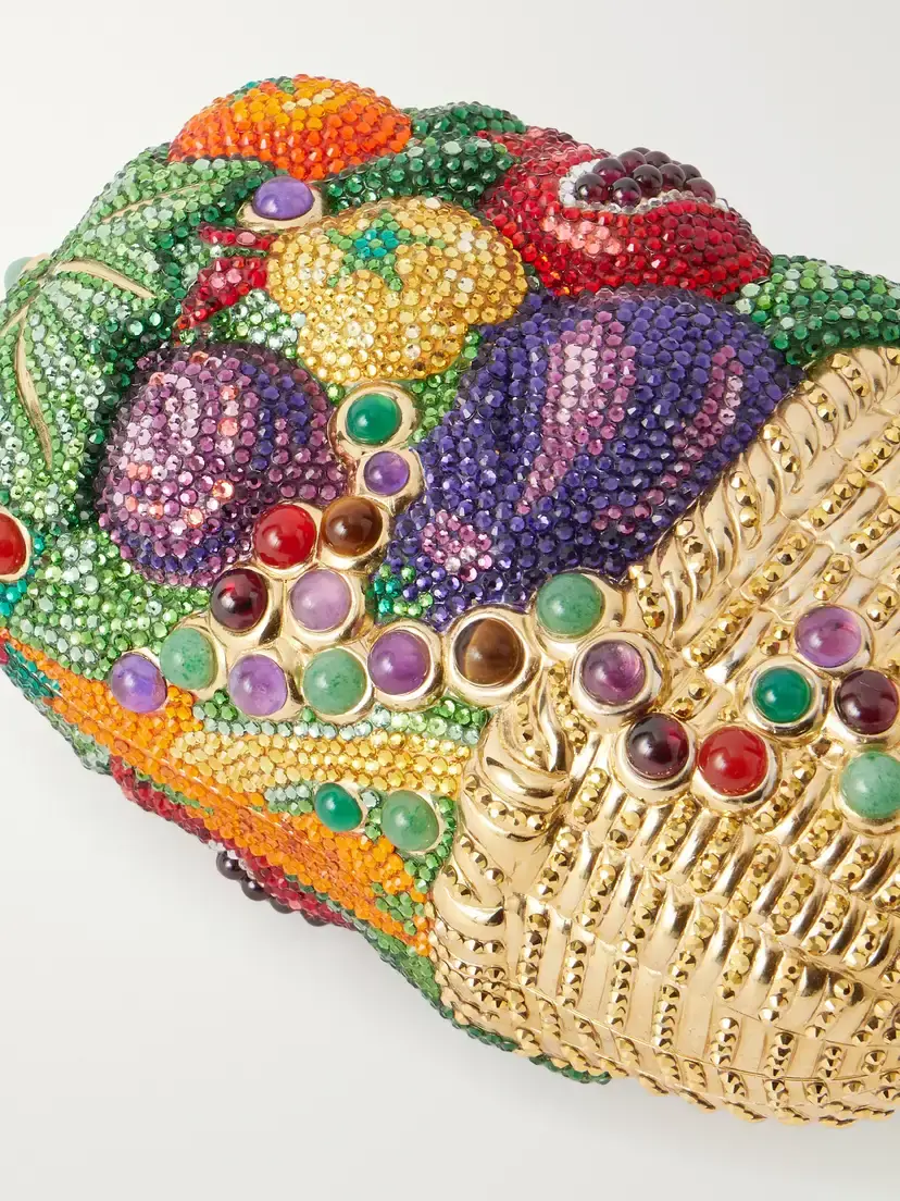 Judith Leiber Couture Farm Fresh Crystal-embellished Clutch | Thumbnail 5 Judith Leiber Couture Farm Fresh Crystal-embellished Clutch | Thumbnail 5