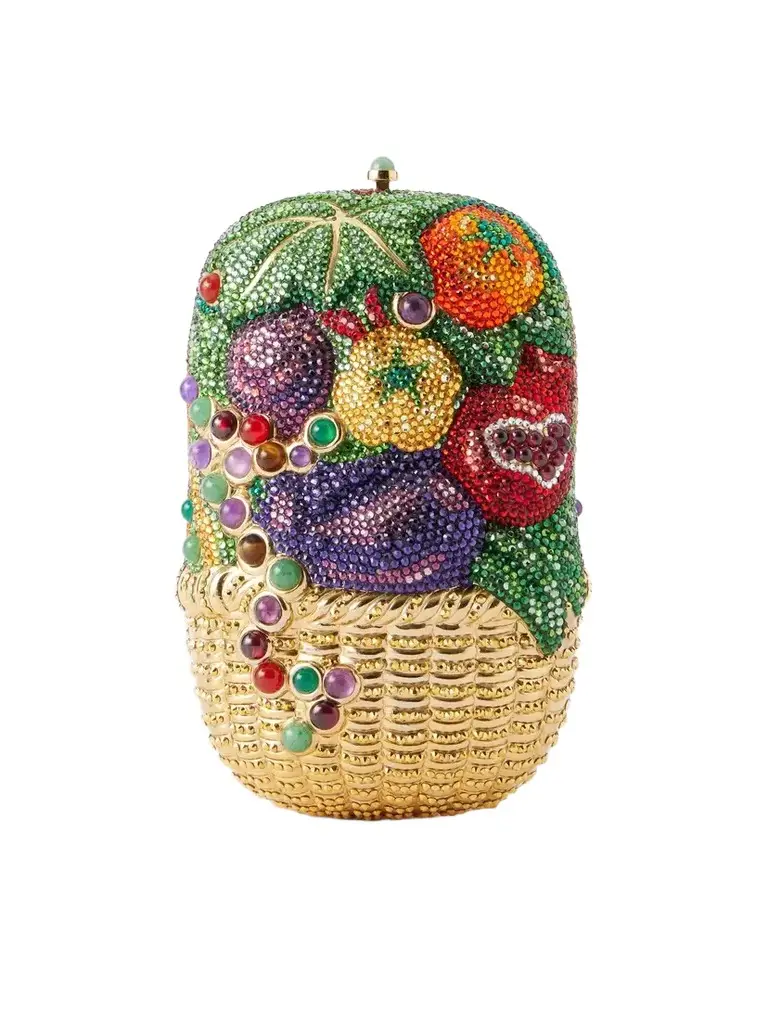 Farm Fresh Crystal-embellished Clutch Farm Fresh Crystal-embellished Clutch
