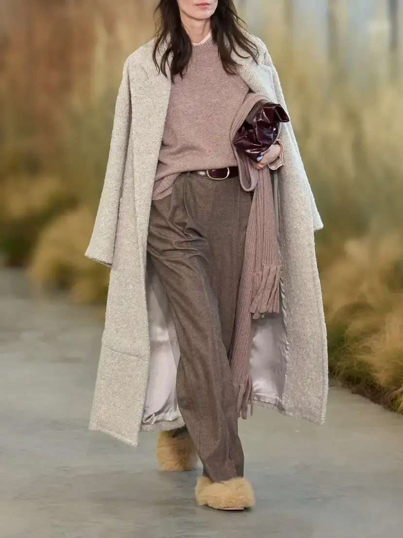 TWP Avery Stretch Wool And Cashmere-blend Herringbone Wide-leg Pants | Thumbnail 6