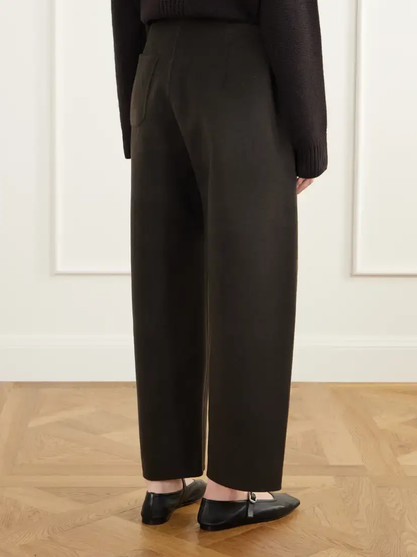 Lisa Yang Wool And Cashmere-blend Barrel-leg Pants | Thumbnail 4 Lisa Yang Wool And Cashmere-blend Barrel-leg Pants | Thumbnail 4
