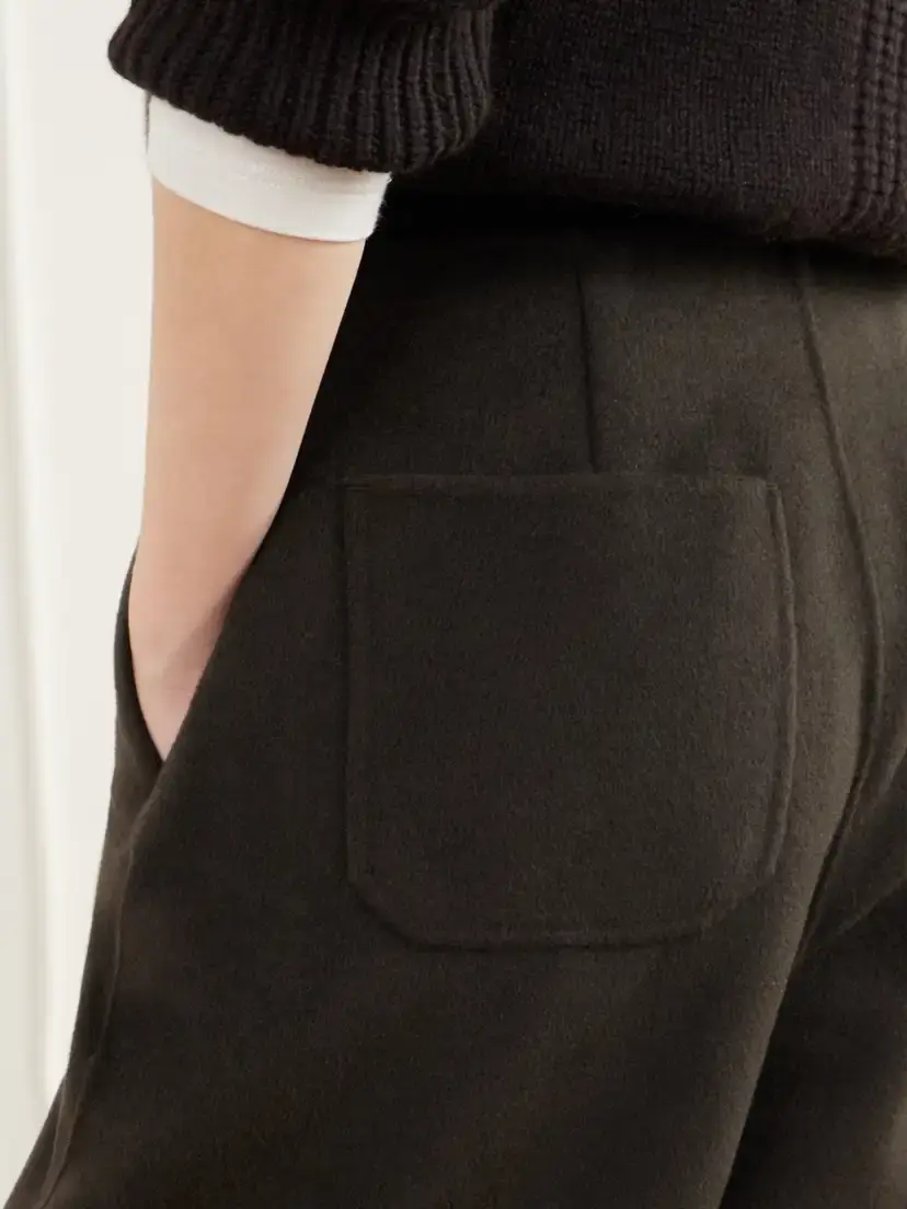 Lisa Yang Wool And Cashmere-blend Barrel-leg Pants | Thumbnail 5 Lisa Yang Wool And Cashmere-blend Barrel-leg Pants | Thumbnail 5