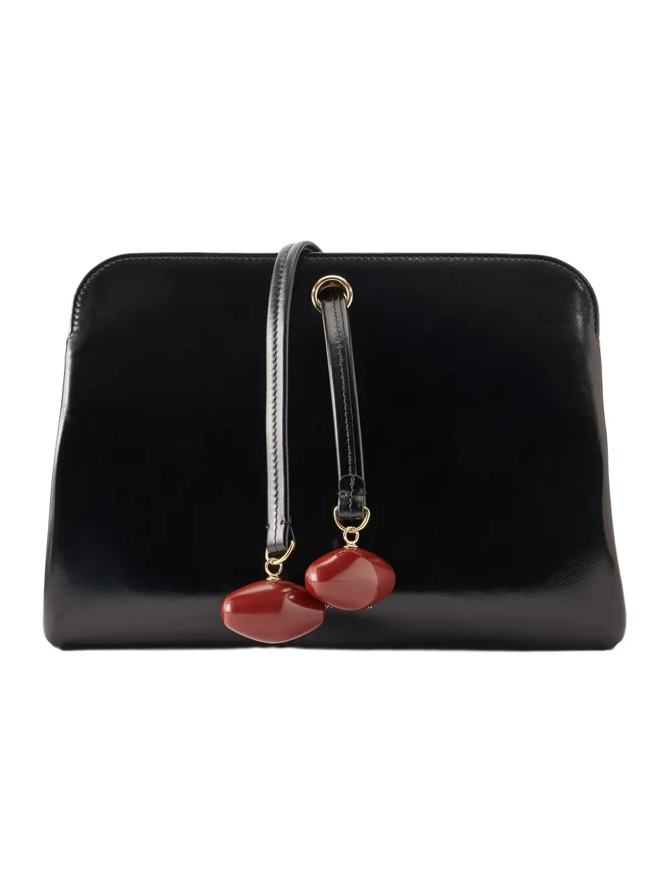 Victoria Beckham Kizette Embellished Leather Clutch