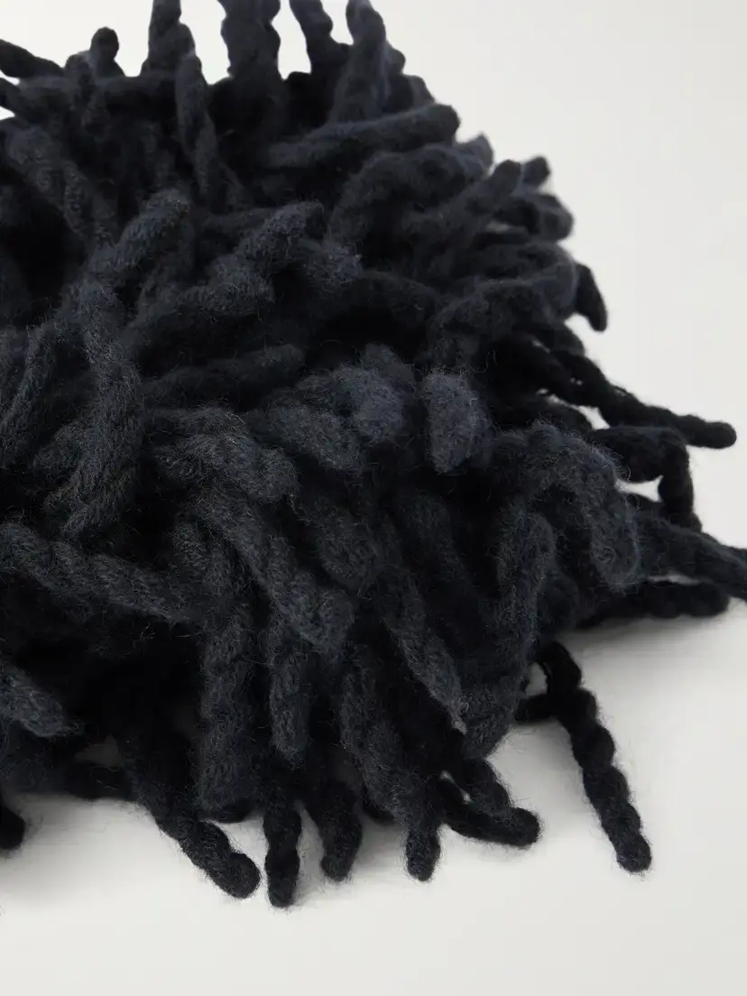 Lisa Yang Elidi Fringe-trimmed Cashmere Snood | Thumbnail 4
