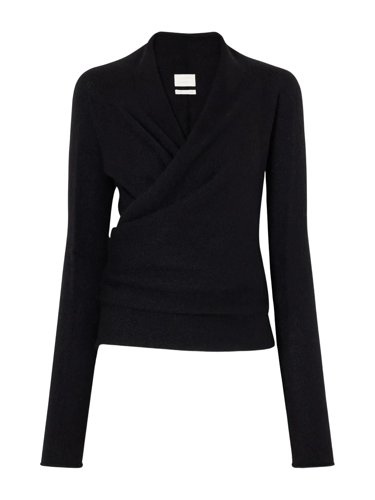 Lauren Manoogian Soft Mobius Alpaca And Cashmere-blend Wrap Cardigan