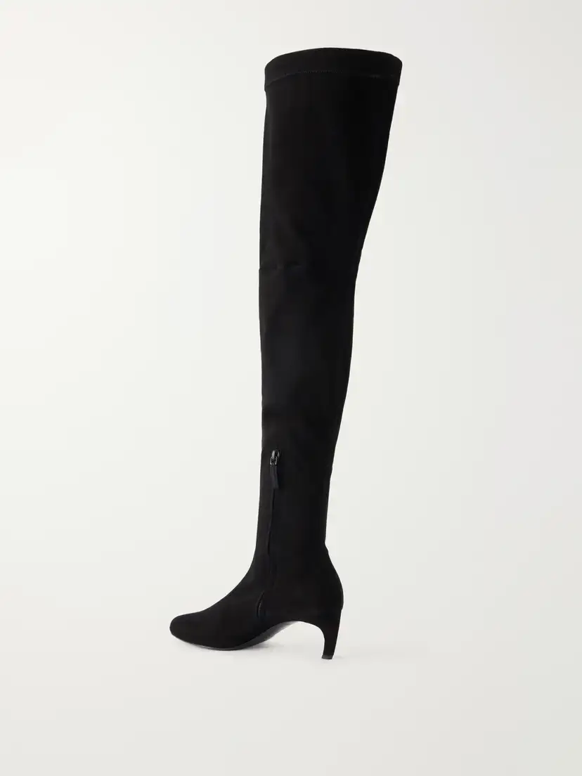 Victoria Beckham Harlow 55 Suede Over-the-knee Boots | Thumbnail 3