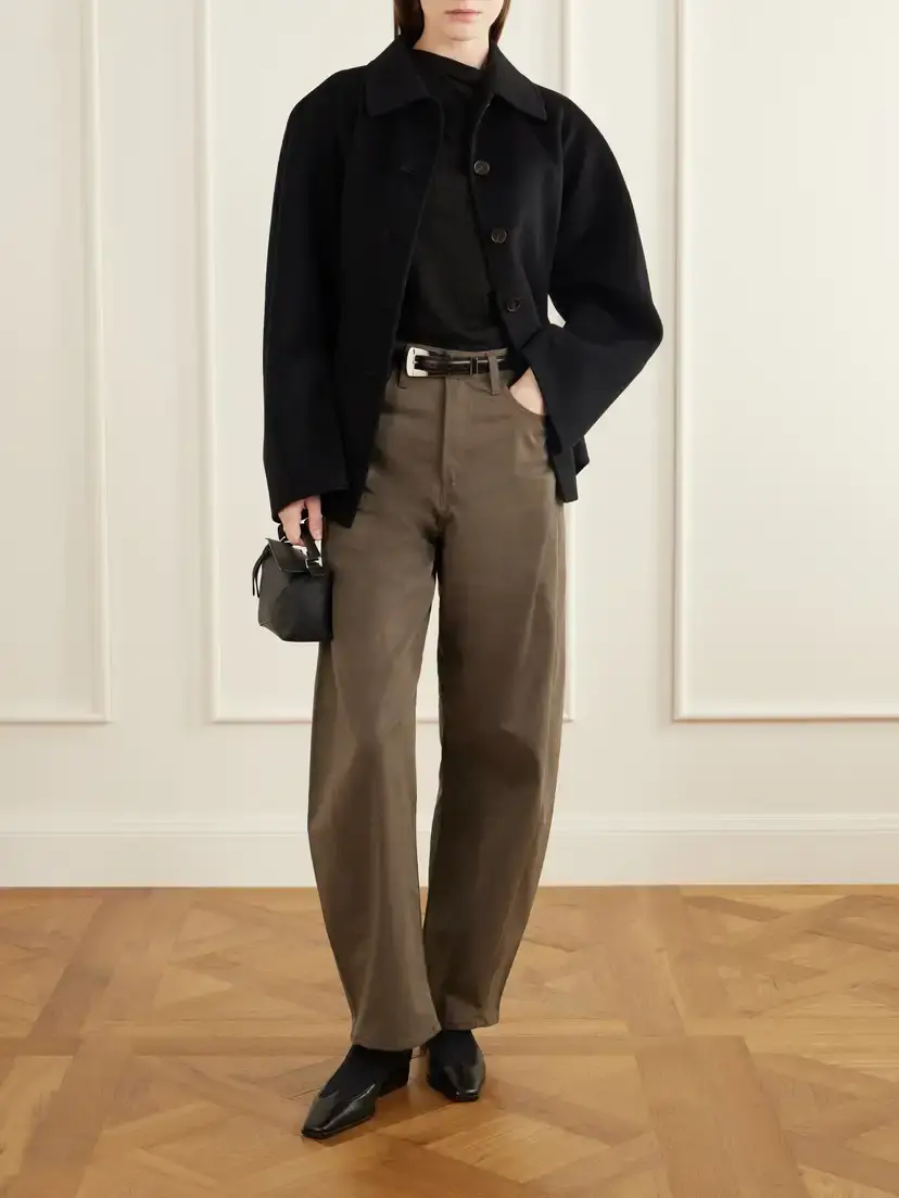 AGOLDE Luna Cotton-twill Barrel-leg Pants | Thumbnail 2 AGOLDE Luna Cotton-twill Barrel-leg Pants | Thumbnail 2