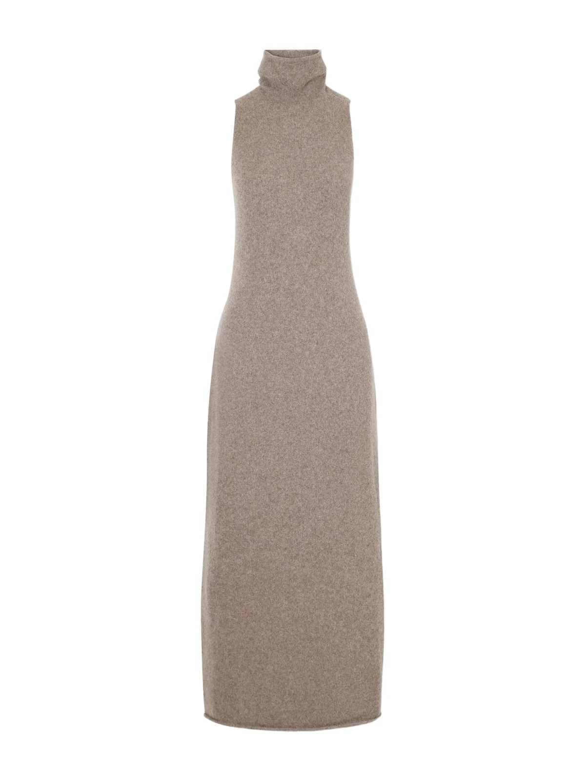 Lauren Manoogian Soft Funnel Alpaca And Cashmere-blend Midi Dress