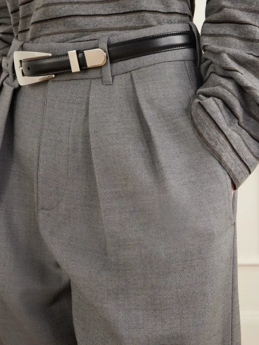 Citizens of Humanity Ines Pleated Virgin Wool-twill Wide-leg Pants | Thumbnail 5 Citizens of Humanity Ines Pleated Virgin Wool-twill Wide-leg Pants | Thumbnail 5