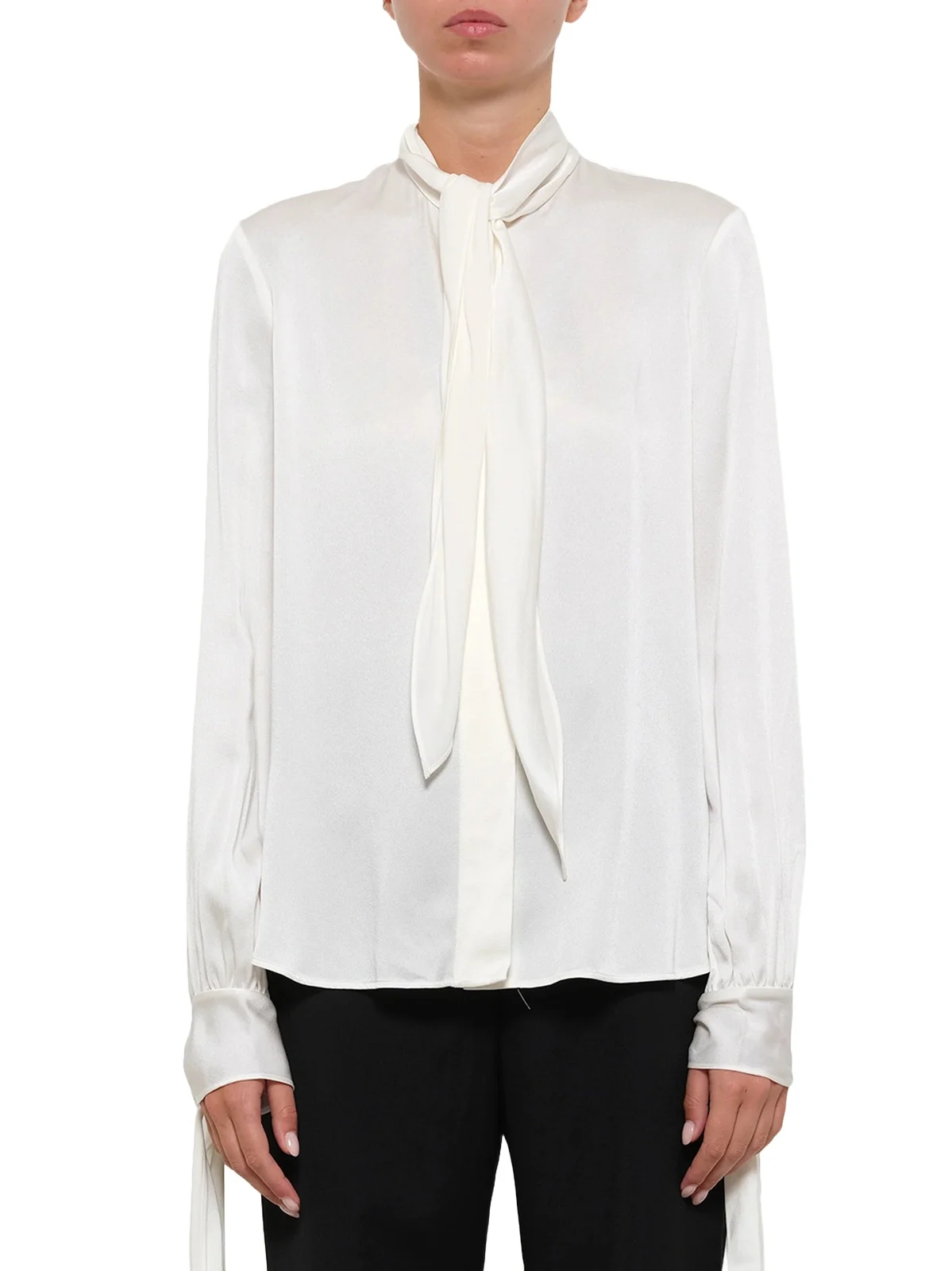 Alexander McQueen Fluid Satin Shirt