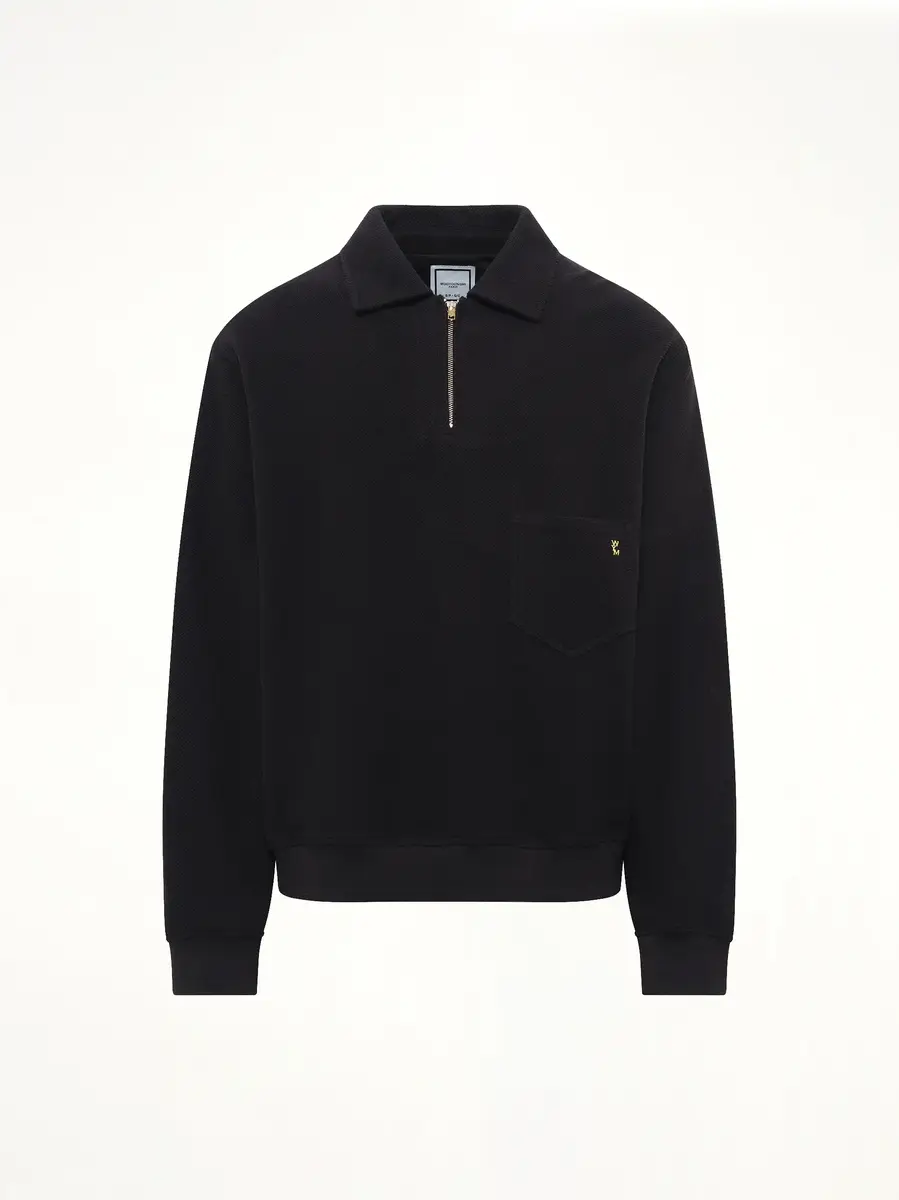 WOOYOUNGMI Cotton Quarter Zip Sweatshirt | Thumbnail 2