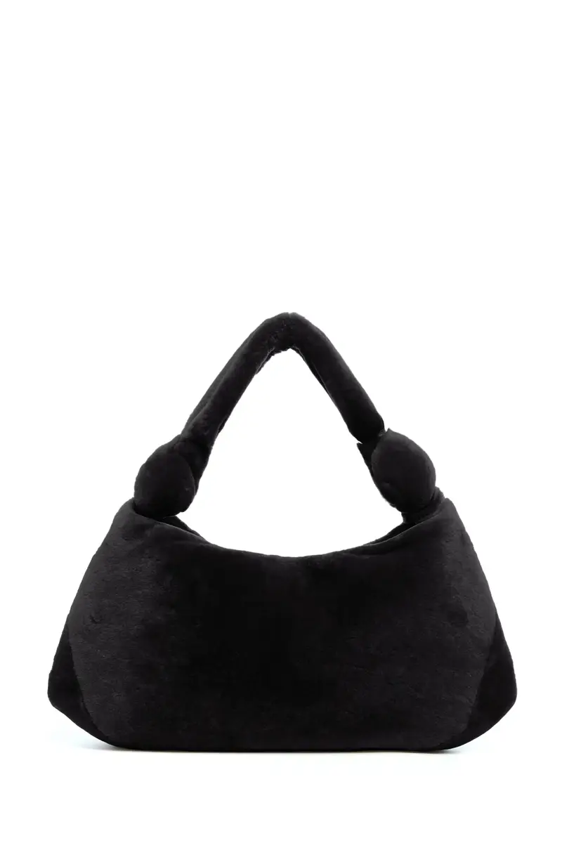 Gabriela Hearst Small Antonia Bag in Black Shearling | Thumbnail 4 Gabriela Hearst Small Antonia Bag in Black Shearling | Thumbnail 4