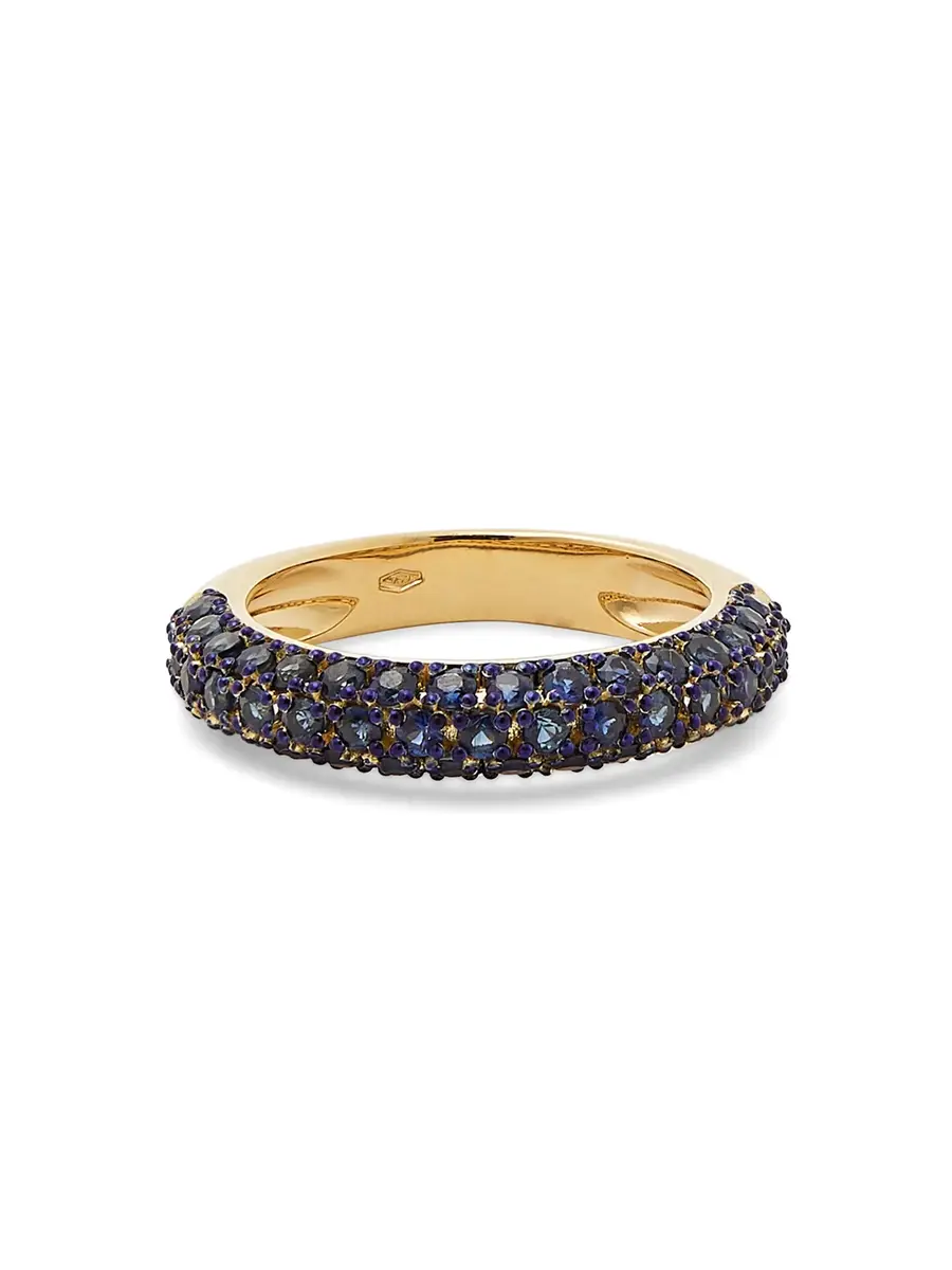 Essential Blue Sapphire Bubble Ring Essential Blue Sapphire Bubble Ring