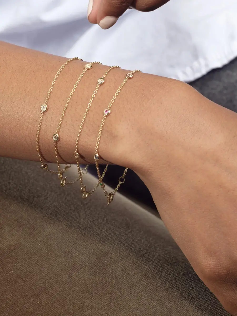 CAYE JOAILLIER Essential Diamond Bezel Bracelet | Thumbnail 2 CAYE JOAILLIER Essential Diamond Bezel Bracelet | Thumbnail 2