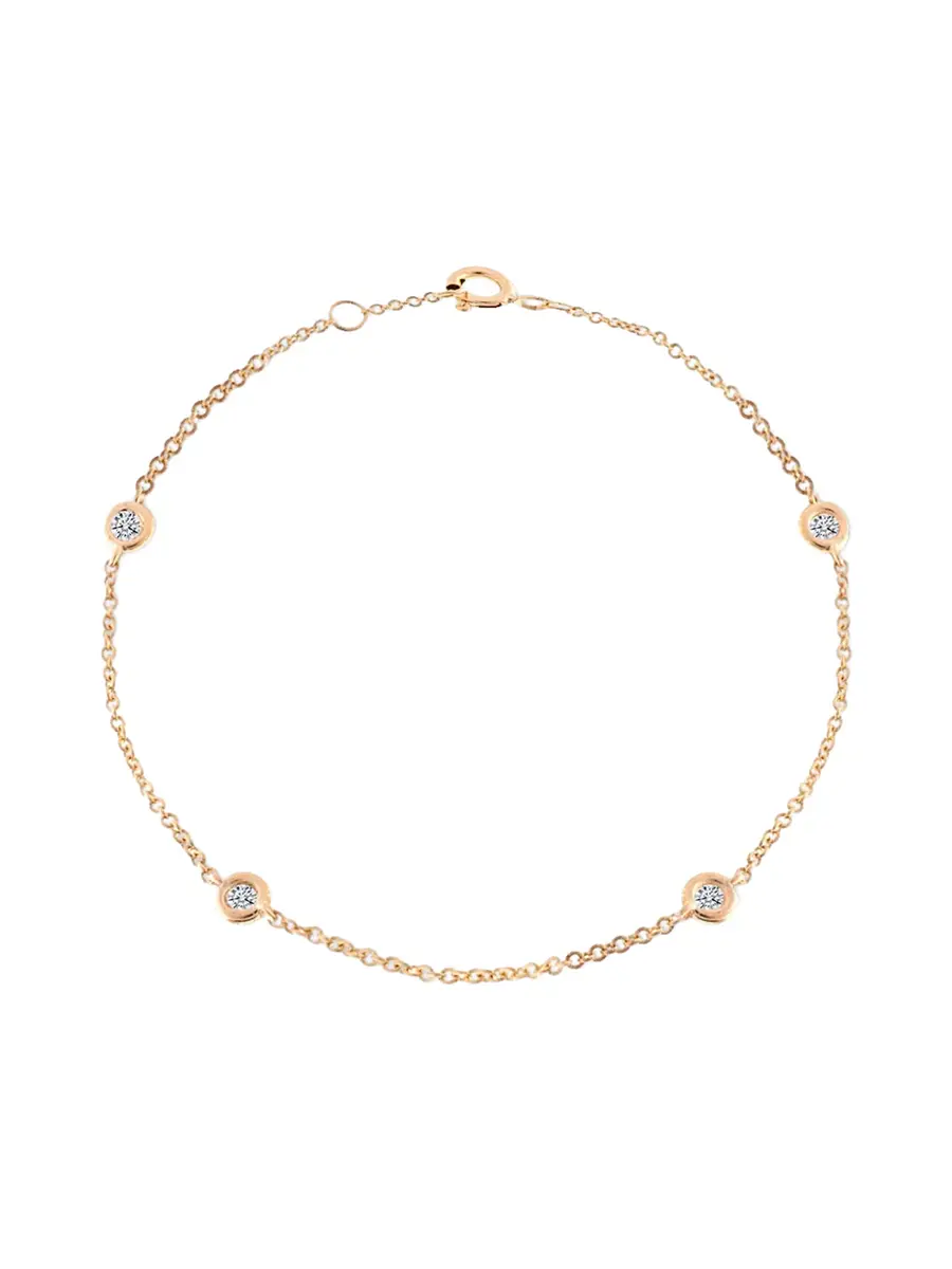 Essential Diamond Bezel Bracelet Essential Diamond Bezel Bracelet