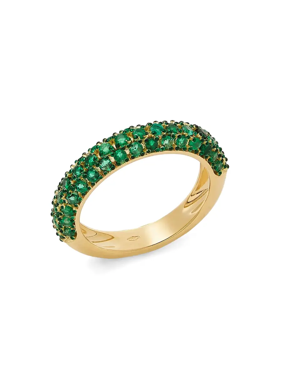 CAYE JOAILLIER Essential Emerald Bubble Ring | Thumbnail 2 CAYE JOAILLIER Essential Emerald Bubble Ring | Thumbnail 2