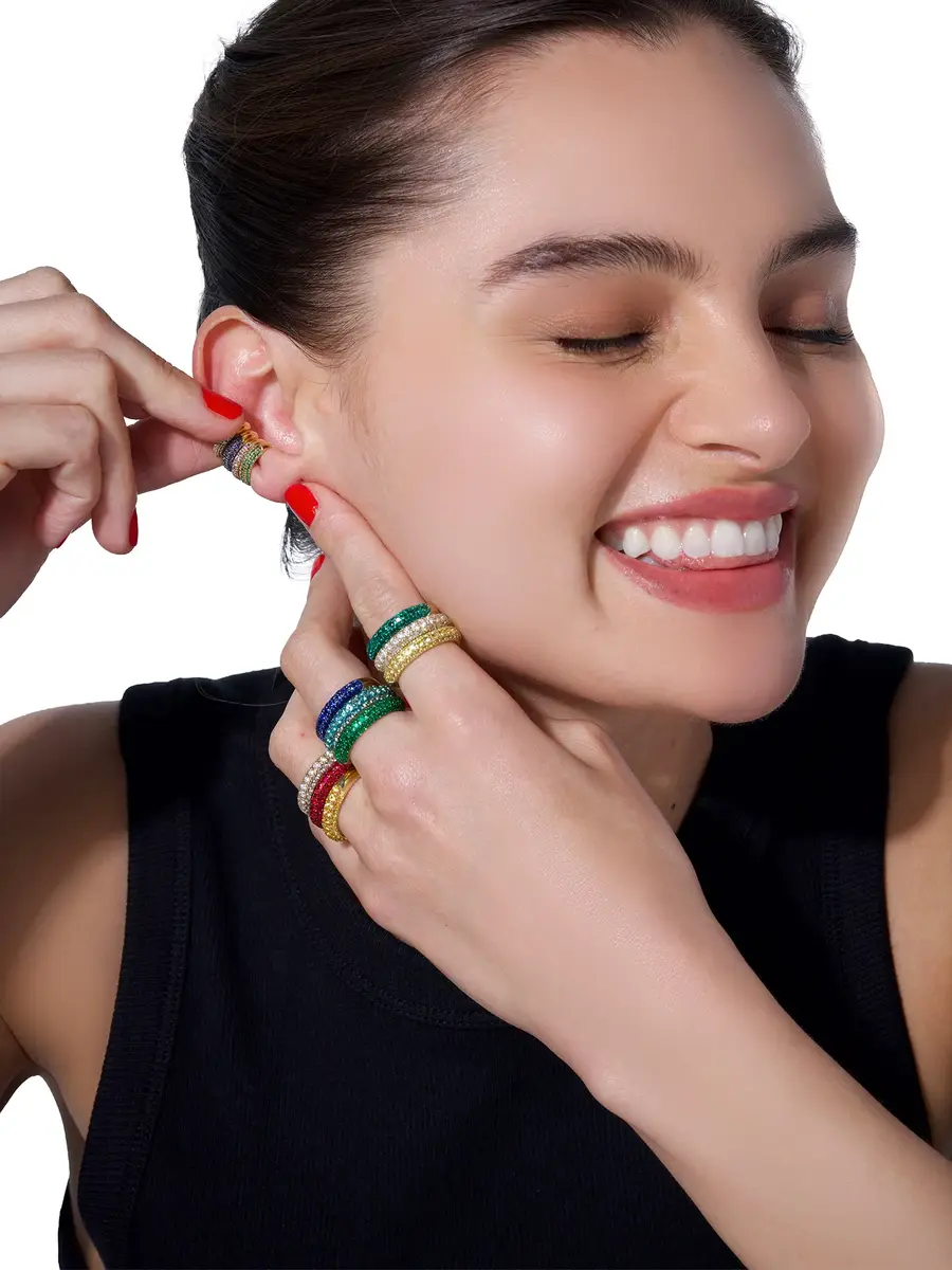CAYE JOAILLIER Essential Emerald Bubble Ring | Thumbnail 4 CAYE JOAILLIER Essential Emerald Bubble Ring | Thumbnail 4